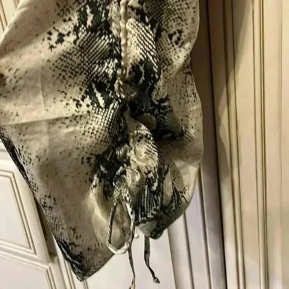 NWT Snake skin pattern camisole dress, satin, size Small - Picture 2 of 7